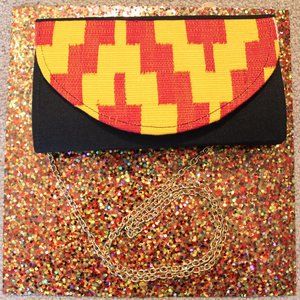 Tribal Patterned Cross Body Bag